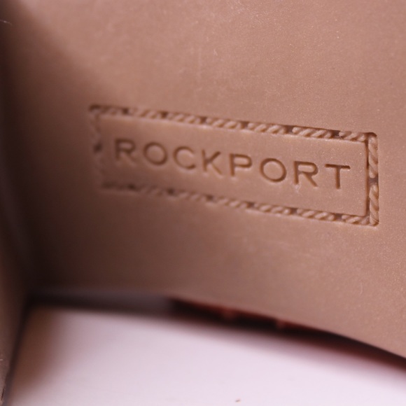 ROCKPORT 2-1/2 inch Leather Heels in Cognac Cobb Hill Collection Size 7 - Picture 9 of 10